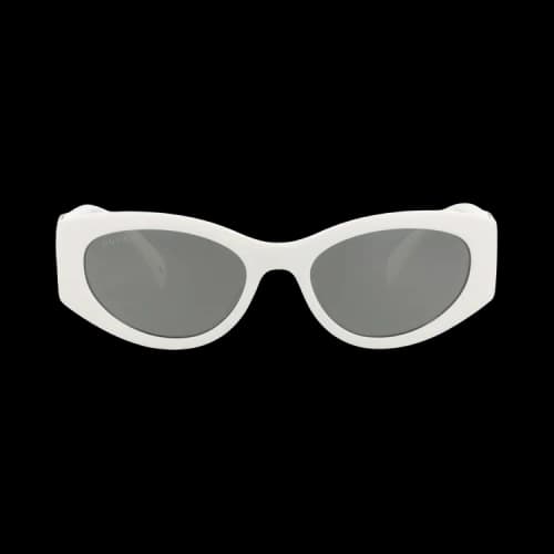 Gucci Cat Eye-Frame Injection Sunglasses White White Grey (GG1691S-30015481-006)