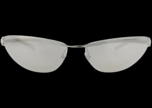 Gucci Cat Eye-Frame Metal Sunglasses Silver Silver Grey (GG1701S-30015489-002)