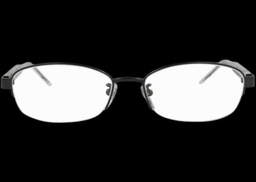 Gucci Round-Frame Titanium Optical Frames Black Black Transparent (GG1742OJ-30015547-001)