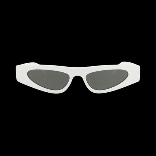 Gucci Cat Eye-Frame Recycled Acetate Sunglasses White White Grey (GG1779S-30015942-002)