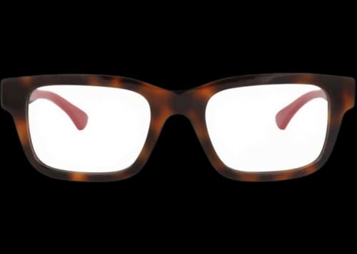 Gucci Square-Frame Recycled Acetate Optical Frames Havana Blue Transparent (GG1865O-30016027-002)