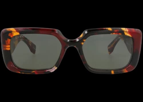Gucci Square-Frame Recycled Acetate Sunglasses Burgundy Burgundy Grey (GG1906S-30016069-001)