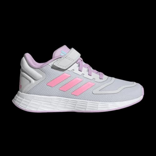 adidas Duramo 10 Elastic Lace J 'Dash Grey Beam Pink'