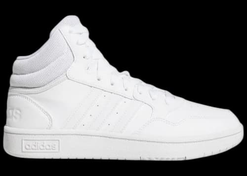 adidas Hoops 3.0 Mid Classic Cloud White Dash Grey (Women's)