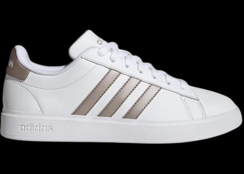 adidas Grand Court Cloud White Platinum Metallic (Women's)