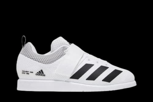 adidas Powerlift 5 Cloud White Core Black Grey Two