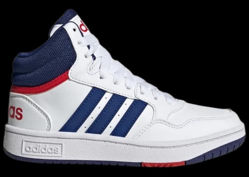 adidas Hoops Cloud White Victory Blue Better Scarlet (GS)