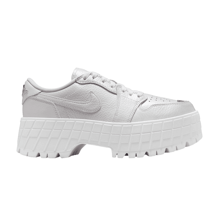 Jordan 1 Brooklyn Low White Metallic Silver (Women's)
