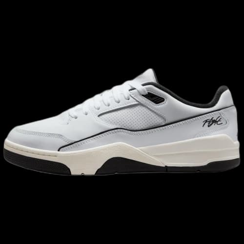 Jordan Flight Court White Sail Black
