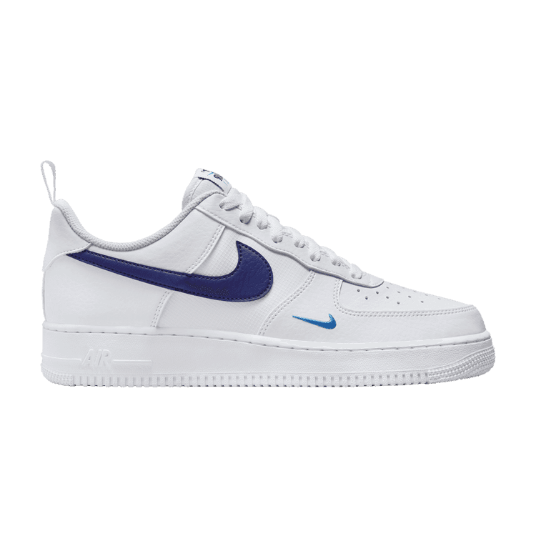Nike Air Force 1 Low White Light Photo Blue Deep Royal Blue