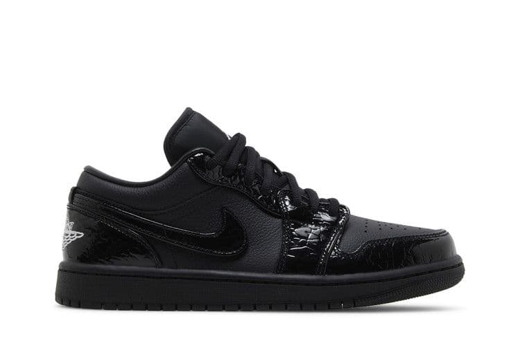 Jordan 1 Low SE Patent Elephant Black (Women's)
