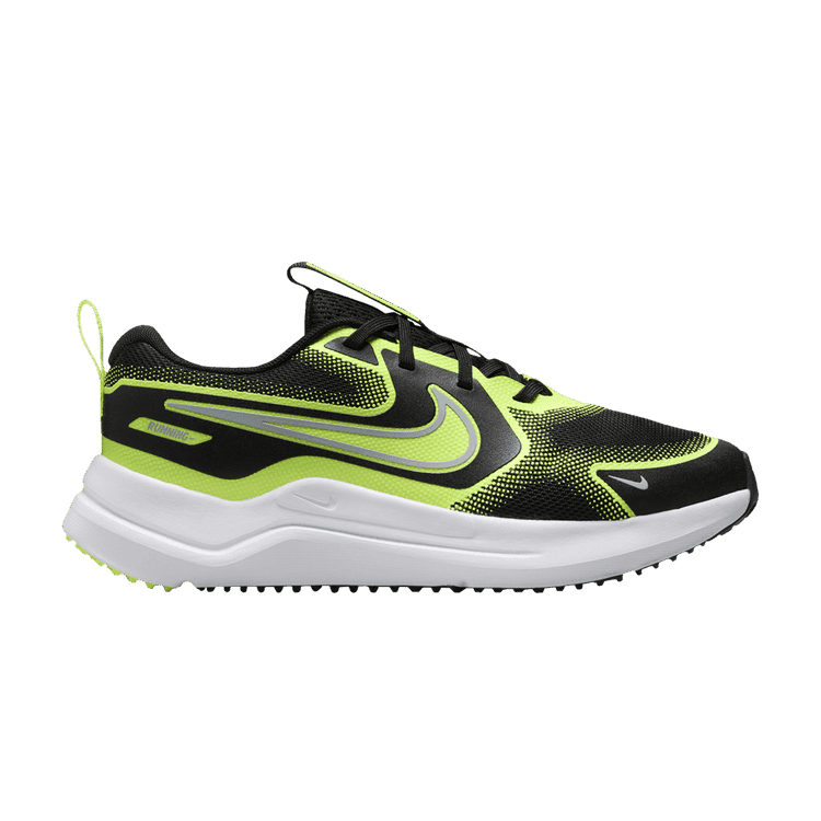 Nike Cosmic Runner Black Volt Wolf Grey (GS)
