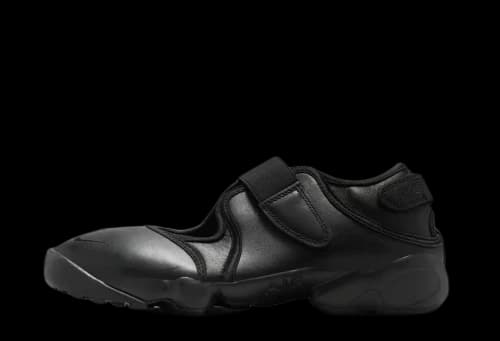 Nike Air Rift Leather Triple Black (Women's)