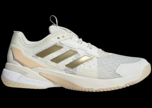 adidas Crazyflight 6 Indoor Off White Gold Metallic Crystal Sand (Women's)