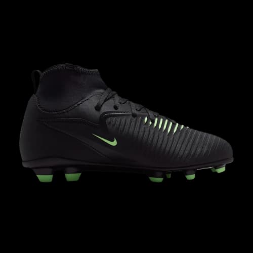 Nike Jr. Phantom 6 High Club MG GS 'Black Illusion Green'