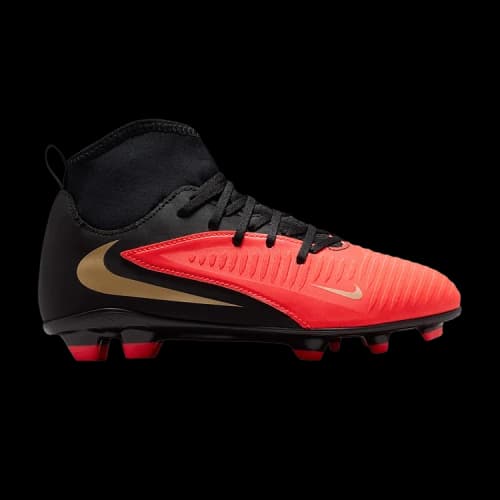 Nike Jr. Phantom 6 High Club MG GS 'Bright Crimson Black'