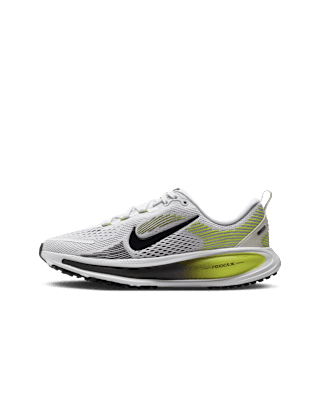 Nike Vomero 18 Road GS 'White Lemon Venom Dark Grey Black'