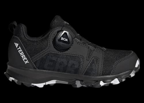 adidas Terrex Agravic BOA Trail Core Black Cloud White Grey Three (GS)