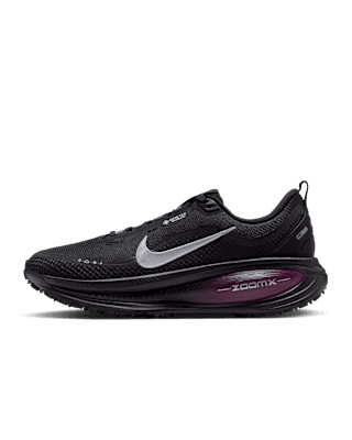 Nike Vomero 18 GORE-TEX Waterproof Road With Reflective Accents 'Black True Berry Purple Pulse Metallic Silver' (Women's)