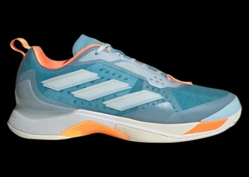 adidas Avacourt Preloved Blue Cloud White Screaming Orange (Women's)