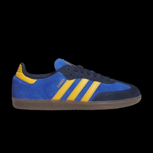 adidas Samba ADV Collegiate Navy Preloved Yellow