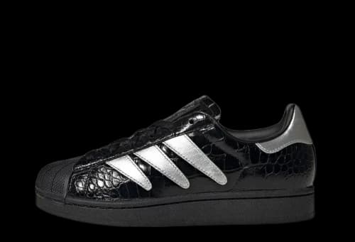 adidas Superstar II Predator Black Silver Metallic (Women's)