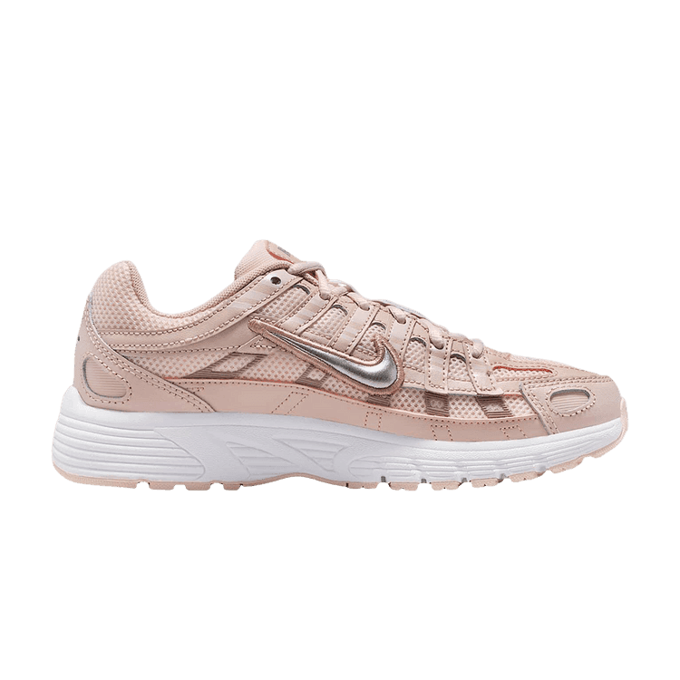 Nike P-6000 Light Soft Pink Metallic Silver (GS)