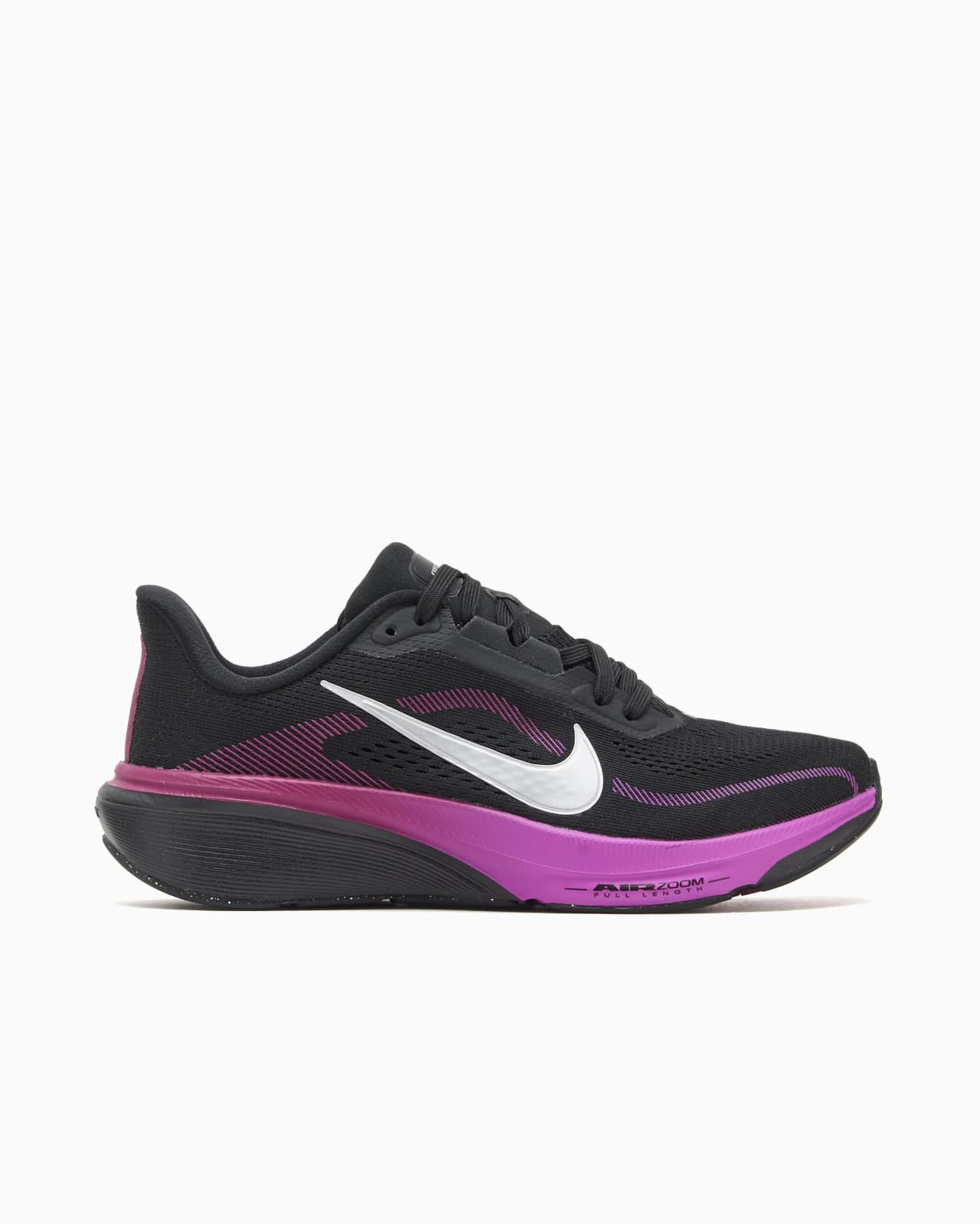 Nike Pegasus 42 Road 'Black Vivid Purple True Berry Metallic Silver' (Women's)