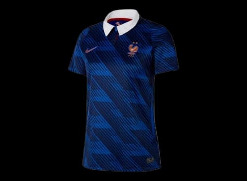 Nike Women's France National Team 2026 Stadium Home Jersey Game Royal/Blackened Blue/White/Metallic Copper