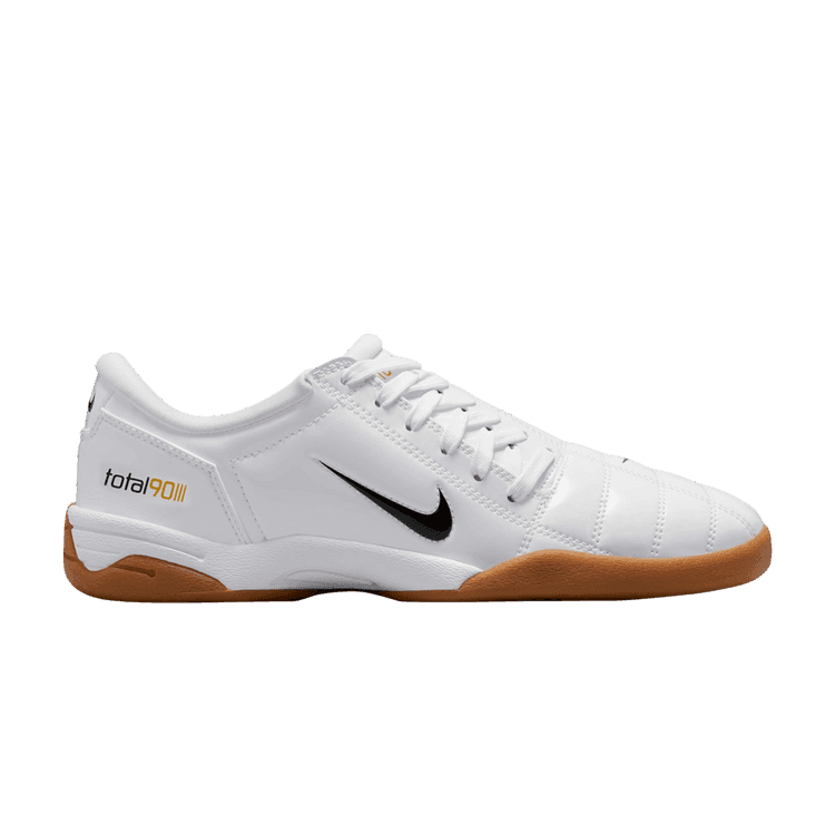 Nike Total 90 3 Patent White Black (Women's)