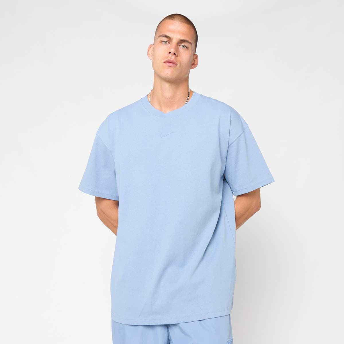 Nike x Nocta Fleece T-Shirt 'Work Blue Polar'
