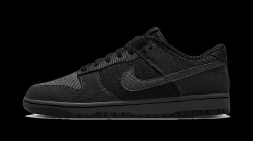 Nike Dunk Low Retro Premium Black Corduroy