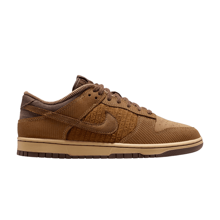 Nike Dunk Low Retro Premium Light British Tan Corduroy