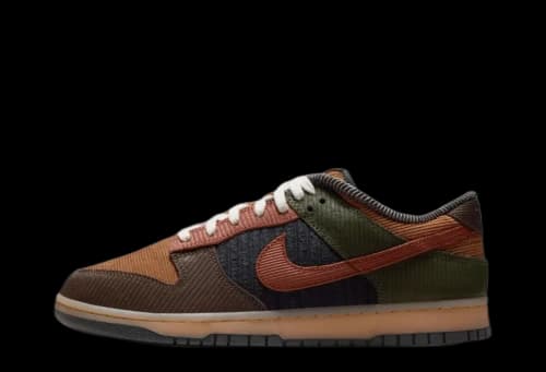 Nike Dunk Low Retro Premium Light British Tan Cinnamon Corduroy
