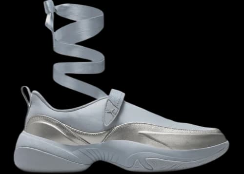 Jordan Pointe Metallic Silver Photon Dust Grey (Women's)