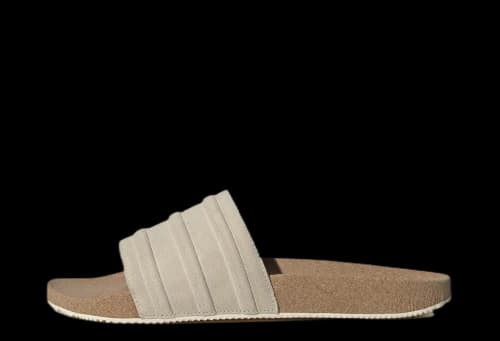 adidas adilette Premium Slides Wonder White Cork
