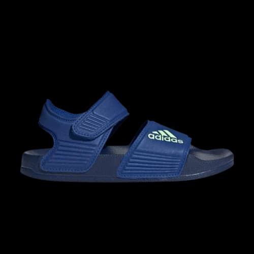 adidas Adilette Sandals Royal Blue Green Spark Dark Blue (GS)