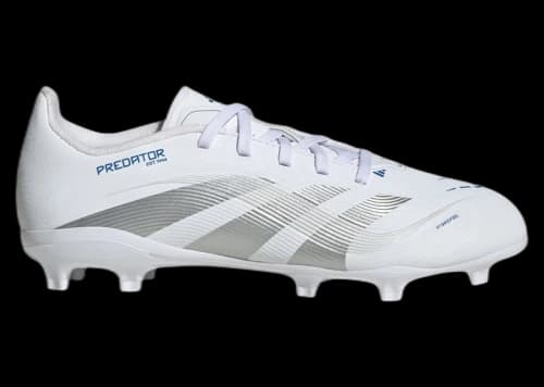 adidas Predator League FG/MG Cloud White Silver Metallic Bright Royal (GS)