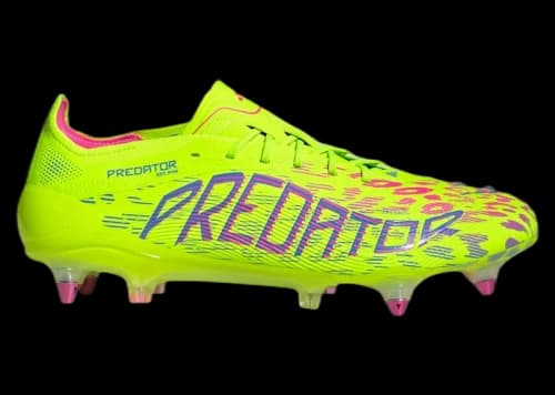 adidas Predator Elite SG Lucid Lemon Lucid Pink Blue Fusion