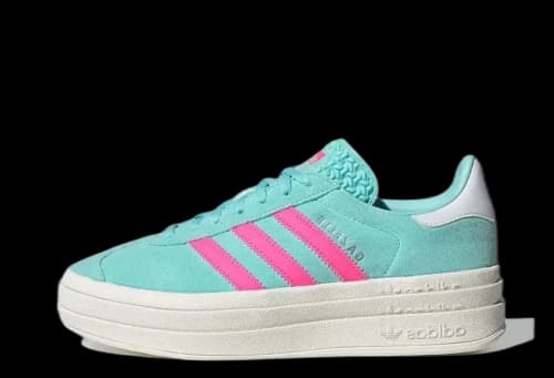 adidas Gazelle Bold Flash Aqua Lucid Pink (Women's)