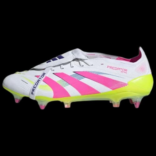 adidas Predator Elite Fold-Over Tongue SG Cloud White Lucid Pink Lucid Lemon