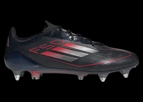 adidas F50 Elite SG Core Black Iron Metallic Lucid Red