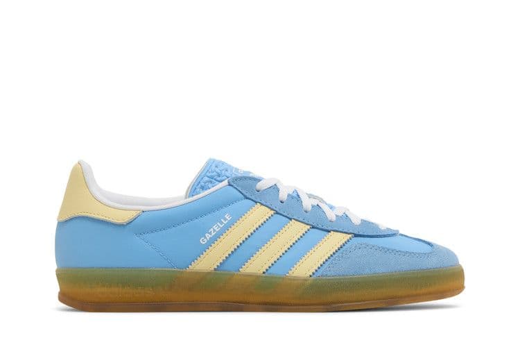 adidas Gazelle Indoor Semi Blue Burst Almost Yellow (Women's)