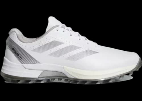 adidas Adizero ZG Spikeless Golf Cloud White Silver Metallic