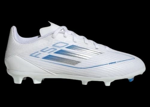 adidas F50 League FG/MG Cloud White Silver Metallic (Kids)