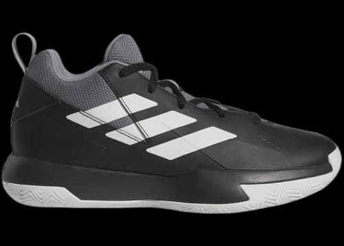adidas Cross 'Em Up Select Core Black Cloud White Grey Three (GS)