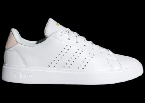 adidas Advantage 2.0 Cloud White Putty Mauve Gold Metallic (Women's)