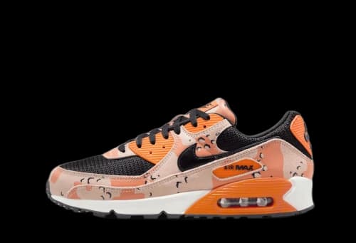 Nike Air Max 90 Premium Bio Beige Safety Orange Camo