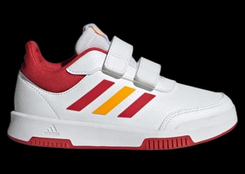 adidas Tensaur Hook And Loop Cloud White Collegiate Red Collegiate Gold (GS)