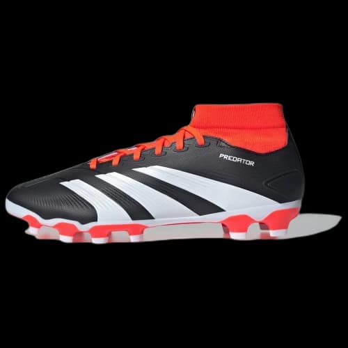 adidas Predator 24 League Sock MG Core Black Cloud White Solar Red